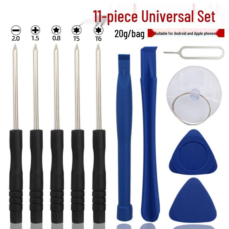 Apple iPhone & Android Tablet Repair Kit with Battery, Screen Tools & Phillips Screwdrivers