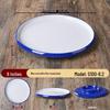 Zhebu Nordic Melamine Round Plate