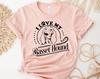 I Love My Basset Hound T-shirt, Animal Shirt, Australian Tee, Basset Hound Top, Pet Owner Gift, Dog Lover Shirt, Dog Mom T-shirt