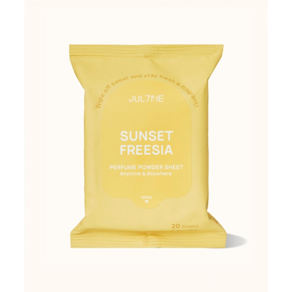 Julyme Perfume Powder Sheet 20 Sheets  4 Types White soap musk