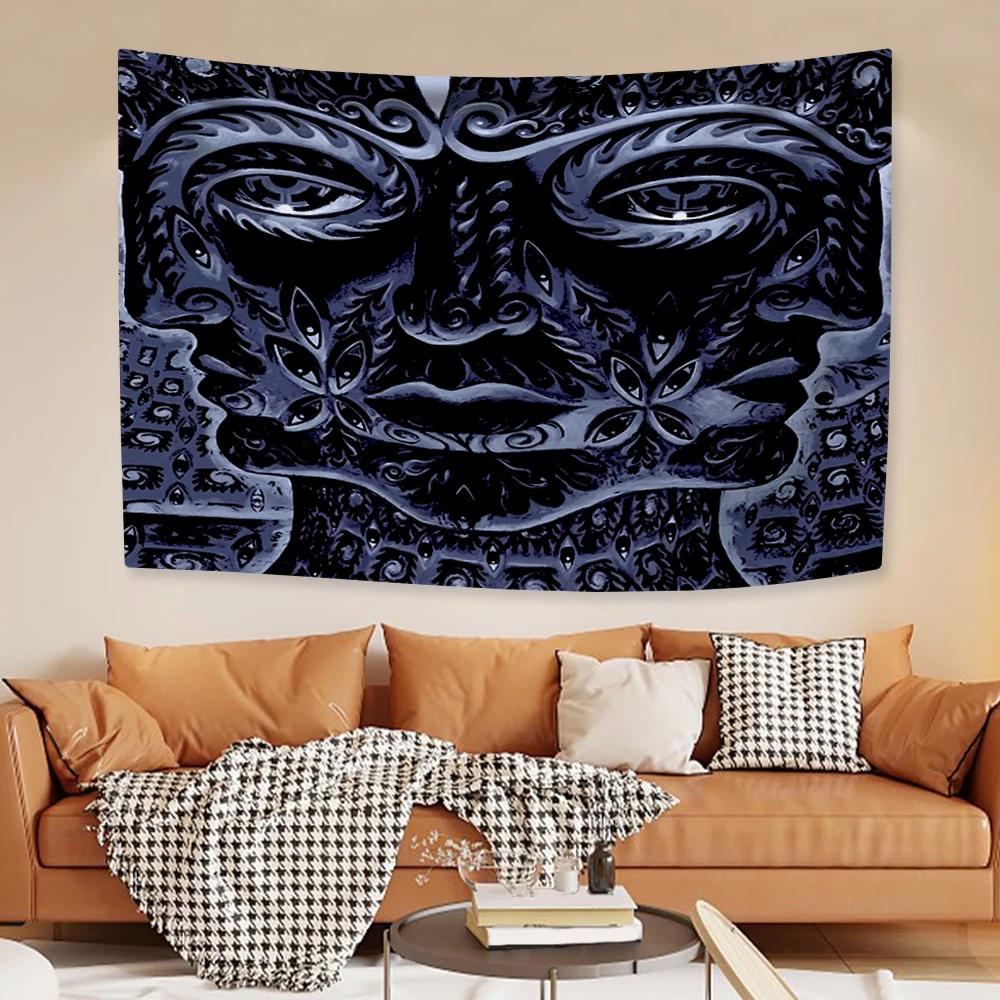 WERKZEUGE Heavy Rock Band Wandteppich Polyester Digitaldruck Banner Wandbehang Hintergrund Für Schlafzimmer Wohnheim Wandkunst Außenflagge