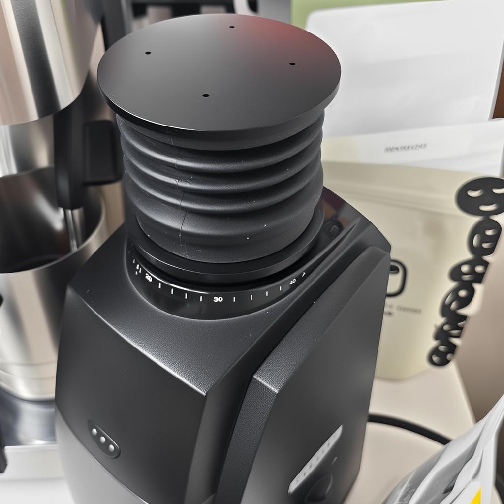 Baratza Encore Opakovaně použitelný násypník pro jednu dávku Černý mlýnek na kávu Čisticí nástroj Příslušenství Omezte odpad Udržujte čerstvost