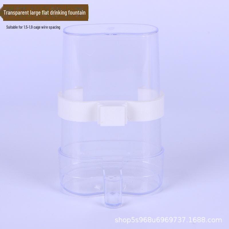 Anti-Spill Automatic Bird Feeder for Budgies and Cockatiels