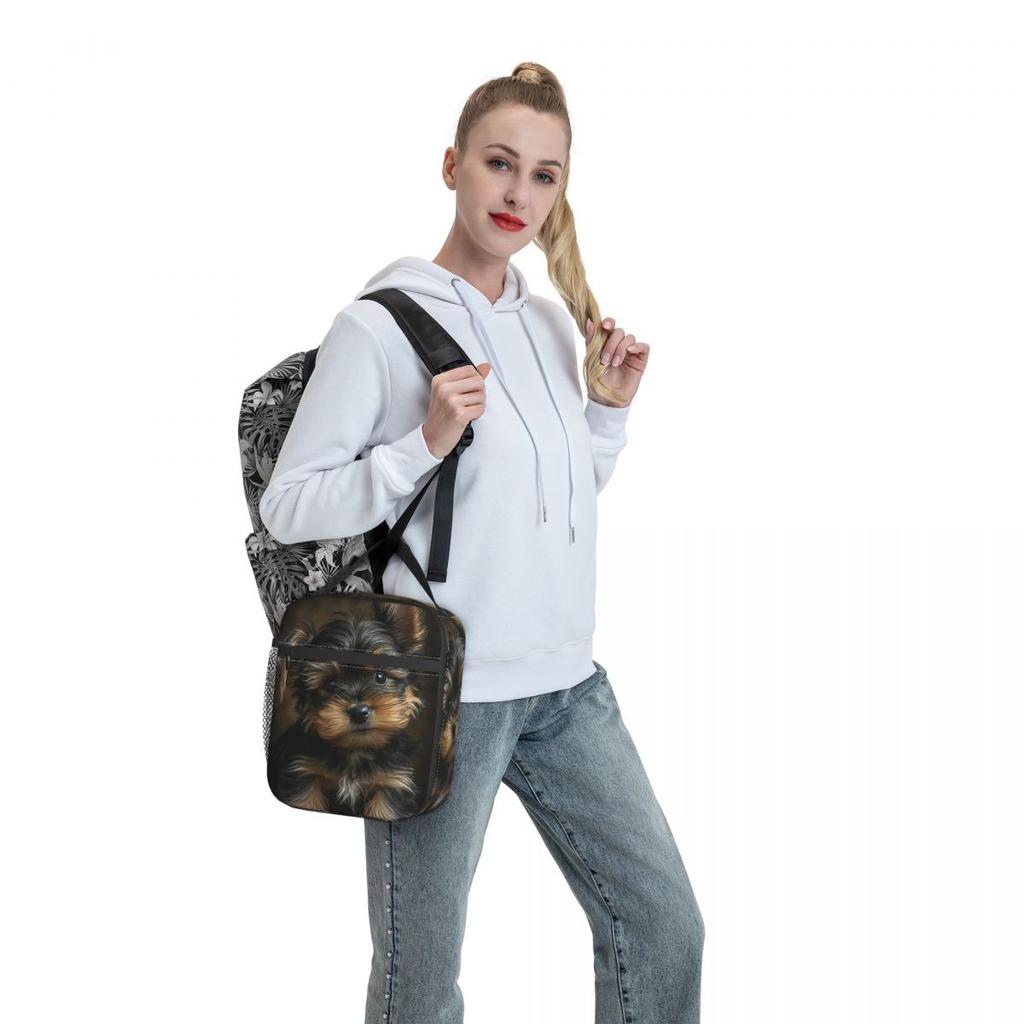 A Single Pack Of Yorkshire Insulated Lunch Bag for Women Office Cooler Thermal Food Box Tote Portable Lunch Boxes Container