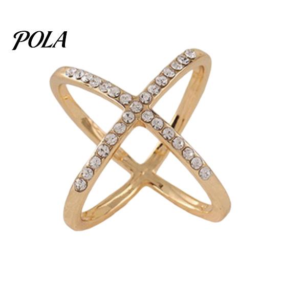 Durable Scarf Fastener Rhinestone X-Shape Ring, Metal Geometric Clip, Sparkling Buckle Slide Ring for Women Silk Scarves Neckerchiefs Shawls Shirts