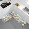 Beach Conch Shell Starfish Kitchen Mat Welcome Doormat Decor Corridor Balcony Laundry Room Rug Bathroom Anti-slip Floormat Decor