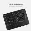BT14 Dual-Mode Wireless Bluetooth 22-Key Rechargeable Silent Touchpad Keyboard