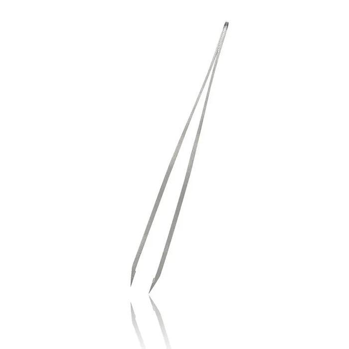 Ruby's Tweezers Ion Slant Silver 4K102, Swiss Premium Tweezers