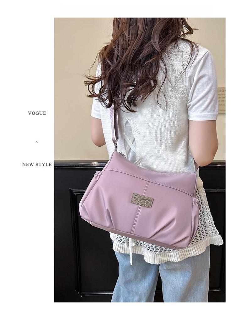 Women's Water-Repellent Wear-Resistant Crossbody Bag, Versatile Casual Fashion, Korean Style Trendy Shoulder Bag