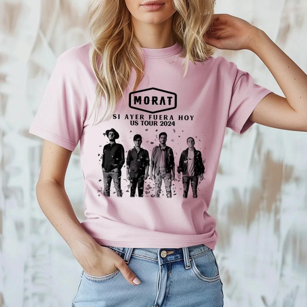 Morat Top - Camiseta holgada informal de verano para mujer, estilo japonés, ropa de cómic para niños