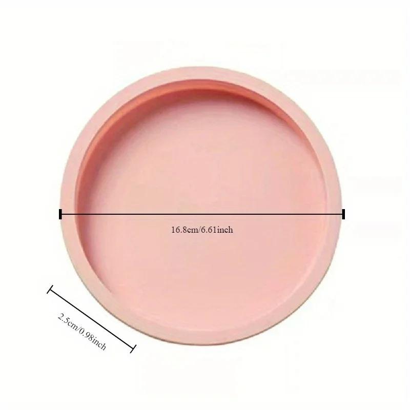 6 Inch Kitchen Bakeware Small Molds Cake Pan Silicone Cake Mold  Muffin Baking Tools Cute and Small for Easy Use