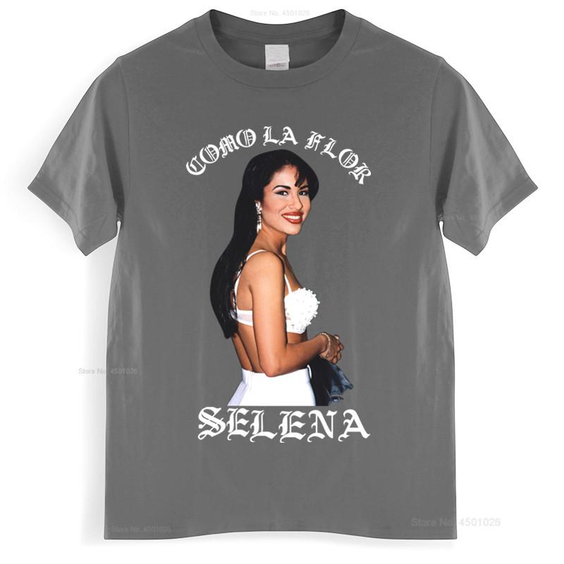 Selena Quintanilla Unisexs Rare Portrait TShirt Printed Tee Shirt cotton tshirt Unisex summer fashion tshirt euro size