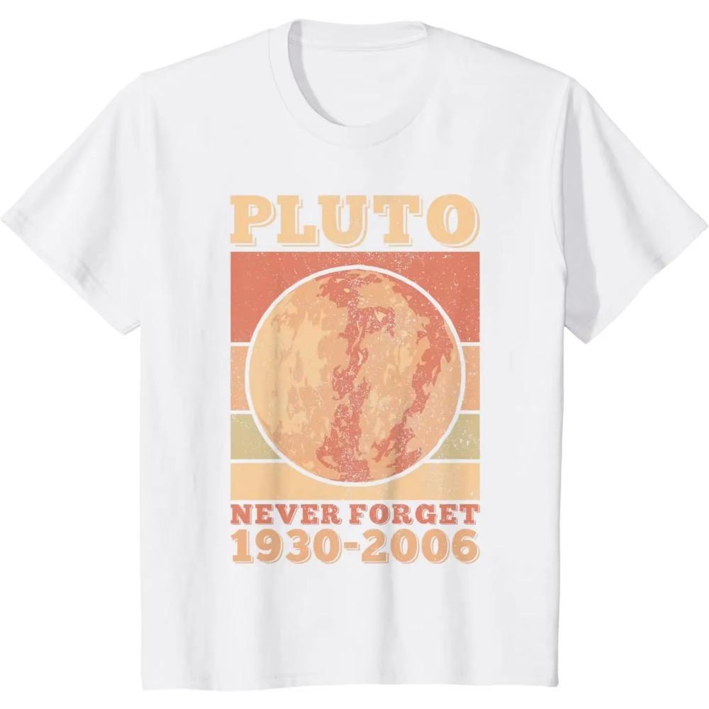 Pluto Never Forget Space Science Astronomy Men Women Funny T-Shirt