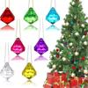60pcs Multicolor Hanging Pendant Transparent Hanging Decorations Holiday Decorating