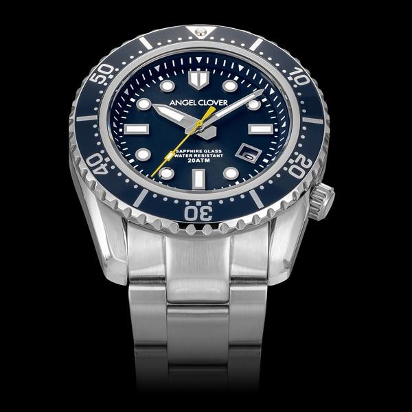 Angel Clover SEA CRUISE SOLAR SCS42SNV Wrist Watch