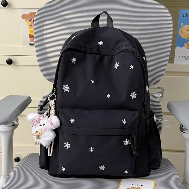 Schoolbag New Japanese Ins High Value Fresh and Sweet Candy Bow Backpack Junior High School Students Lightweight Backpack