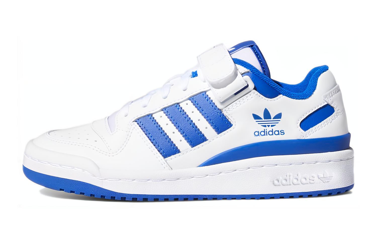 Adidas Forum Low White Royal Blue Youth FY7974 35.5