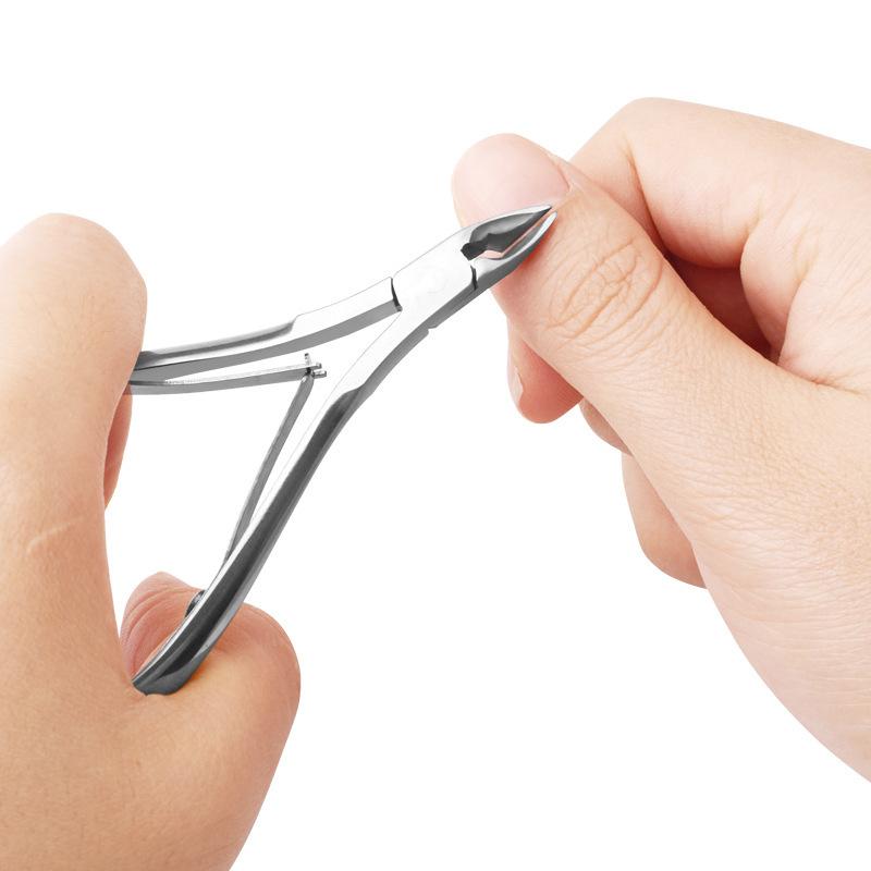 Manicure Cuticle Cutter Steel Pusher 3pcs/Set,Nail Supplies,Nail Tools,Nail Art Tools For Press On Nails