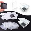 Acrylic Photo Holder Magnets 5/6/8/10/15/20/24 Sets DIY Fridge Magnet Kit, Square Refrigerator with Adhesive Backing, Clear Picture Making Kit