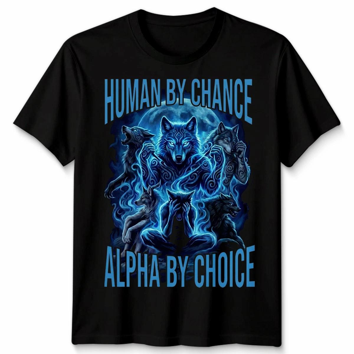 Alpha By Choice Футболка унисекс с индивидуальным дизайном, забавная, подарок S