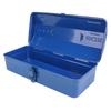 Blue Toolbox Metal Structure High Load Bearing Portable Tool Storage Organizer for Workshop Garage Car Job Site 350