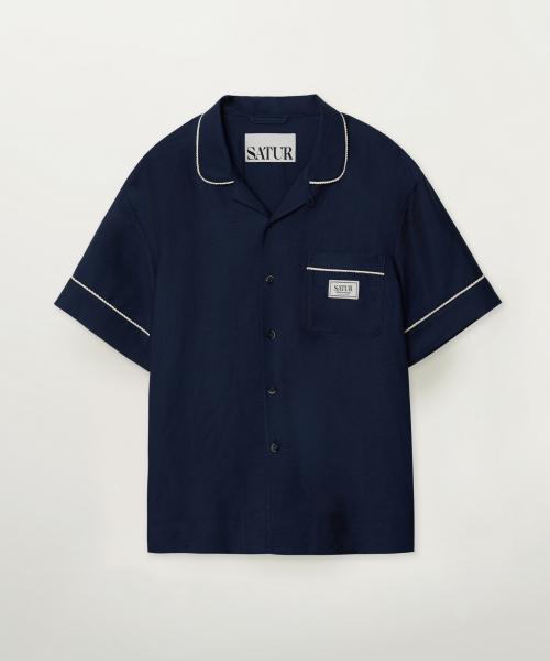 

[Setter] Домашняя рубашка с открытым воротником, половина рукава [Отправка из Кореи] 100% Оригинал S