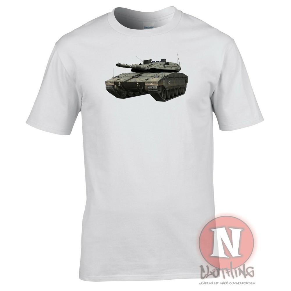 Merkava Mbt Tank Modern Military Armour TShirt Tanks S
