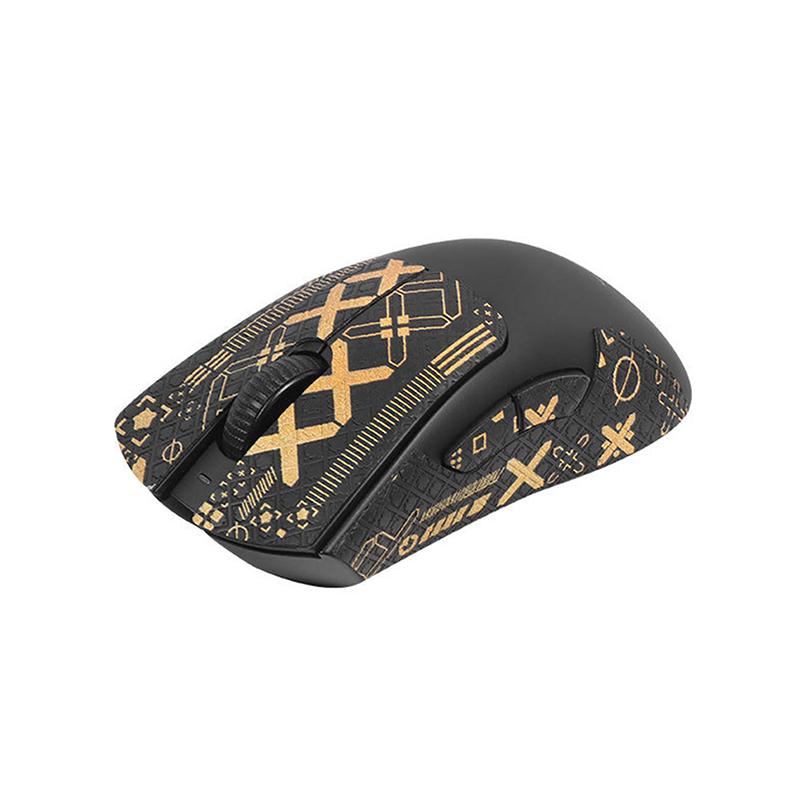 

Mouse Grip Tape Skate Handmade Sticker Non Slip Suck Sweat Mouse Anti-Slip Sticker For Razer Deathadder V3 Pro as the picture