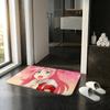 ANIME H-Himegoto Floor Mat Absorbent Floor Mat Non-Slip Entrance Rug for Bathrooms Restrooms and Toilets