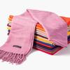 Women's High-End Red Imitation Cashmere Knit Shawl - Versatile & Fashionable