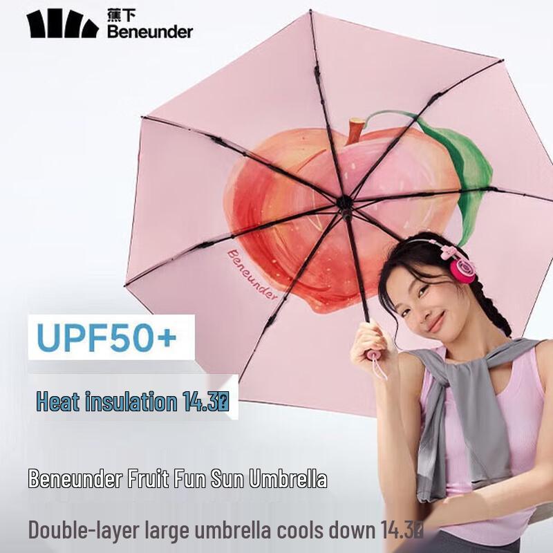Bananaunder UV Protection Compact Umbrella