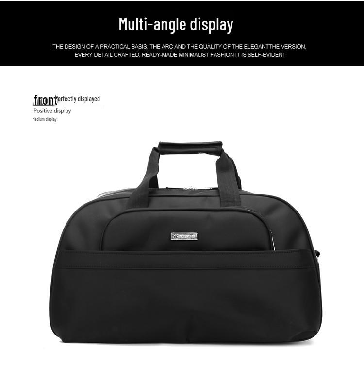 Waterproof Korean Travel Duffle Bag - Large Capacity for Business, Gym, or Wedding