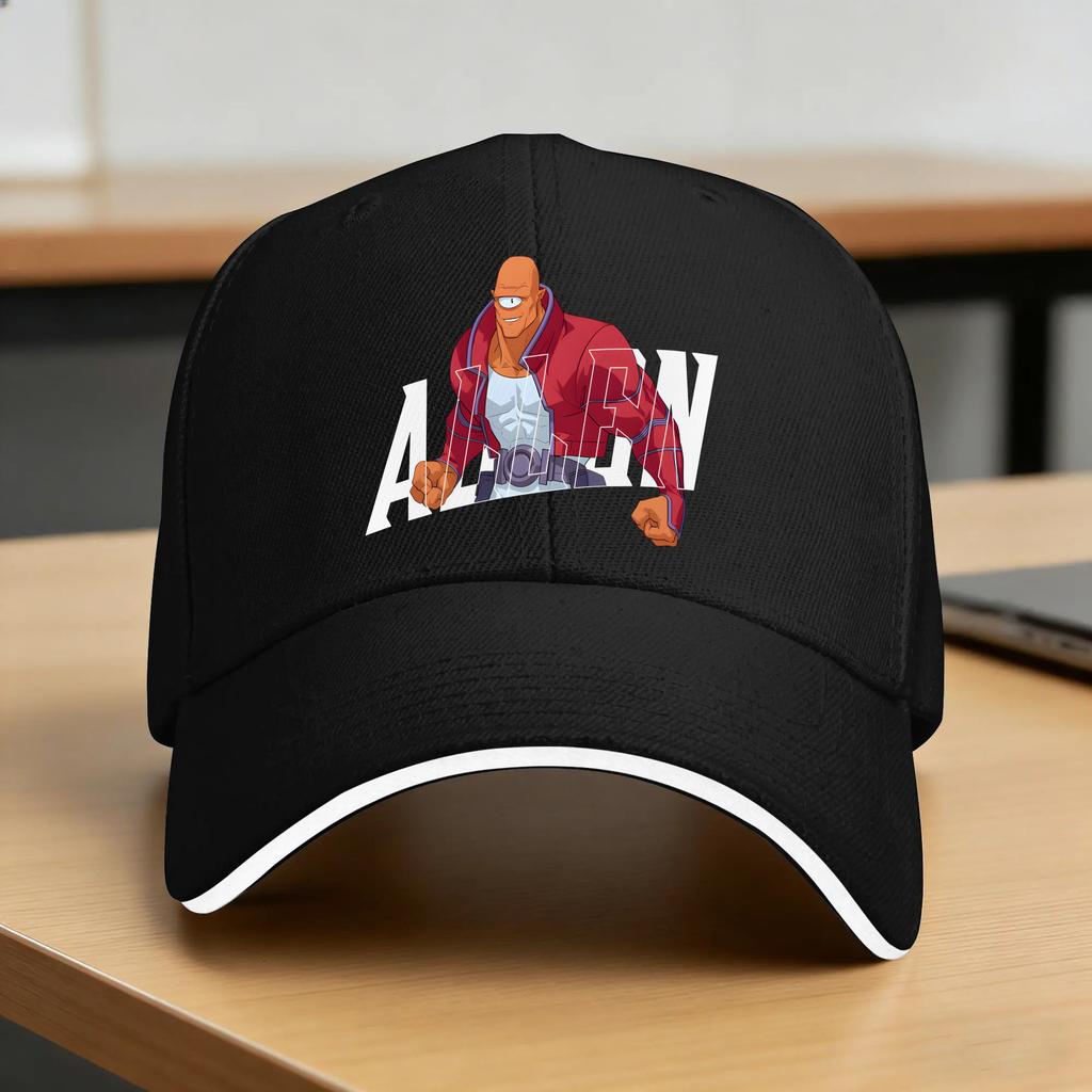 Invincibles Character Sun Baseball Cap Summer Unisex Viltrum Empire Symbol Trucker Hat Sunscreen Yk Outdoor Gym Baseball Caps