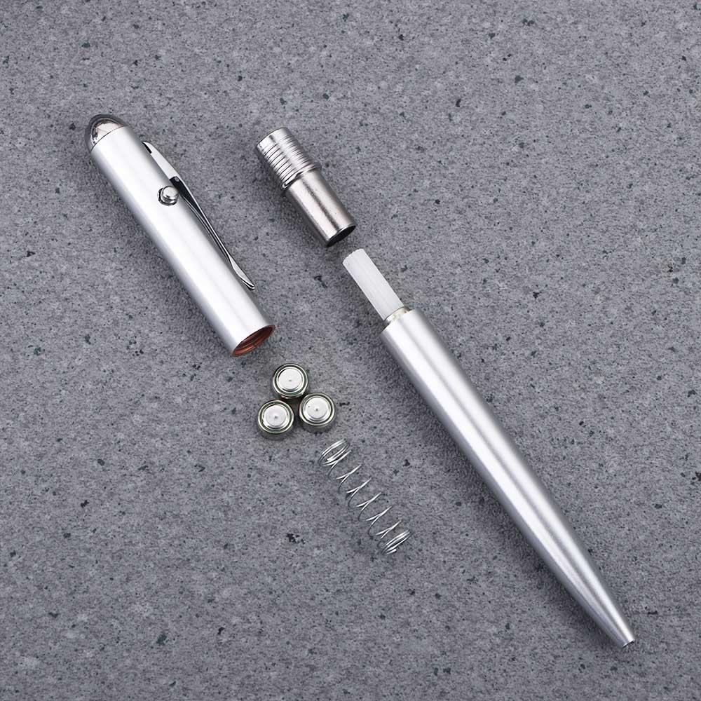 Material Drawing Magic Writing UV Light Pen Magic Secret Pen Ballpoint Pens Invisible Ink Pen