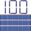B2BHigh Quality Bullets Strike,7.2cm Filled Blue Suction Cup Darts,Xmas Boys Children Toy Gun Gift