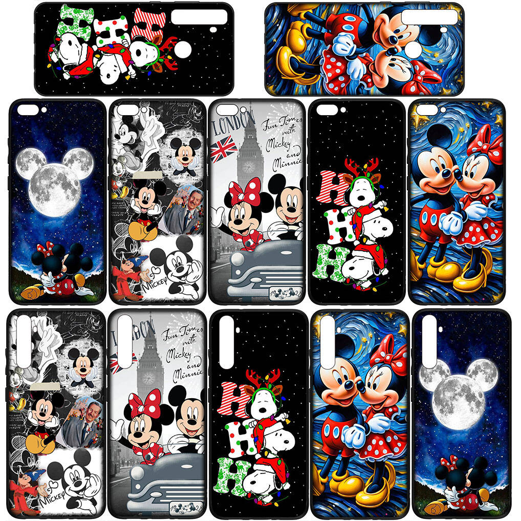 Pro iPhone 17 16 15 Xiaomi Poco F7 F8 X7 X6 C85 C75 C71 M8 Redmi Note 14 13 12 11 Pro Max 14C 13C 15C A3 A4 Kryt na telefon Mickey Roztomilá myš Minnie Kryt