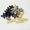 120PCS MOC Technology Building Block Gear Rack Mechanical Bricks Parts Car Robat Accessories 32498 46372 32072 4716