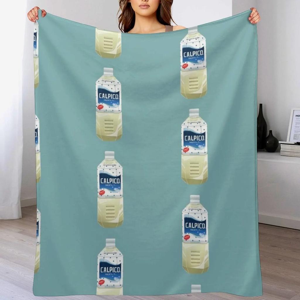 Calpis Calpico Throw Blanket All Season Lightweight Soft Blanket for Bed