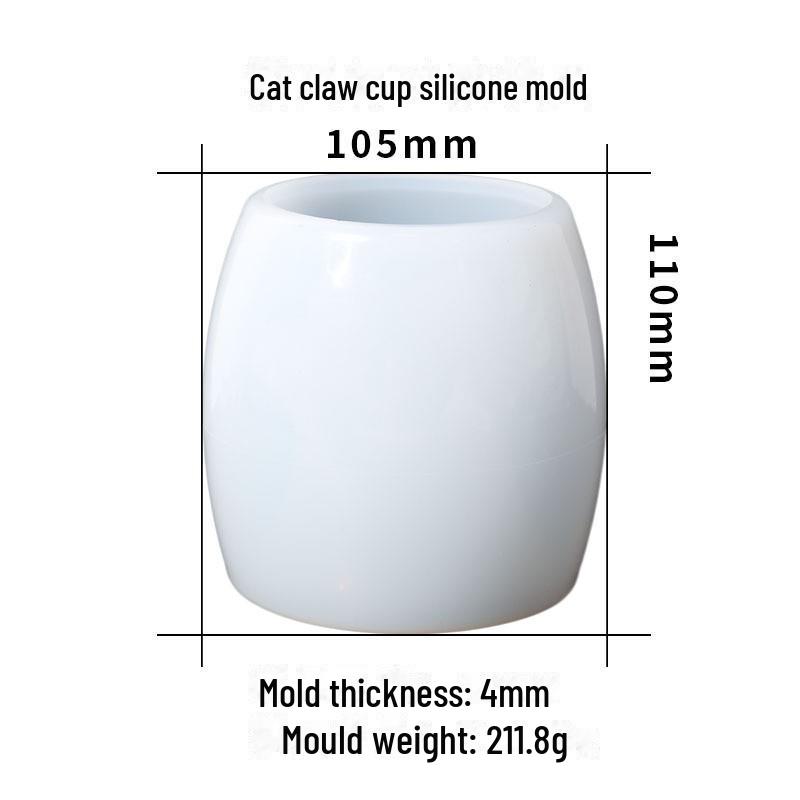 DIY Pazur kota silikonowa forma do robienia kolczyków i breloków