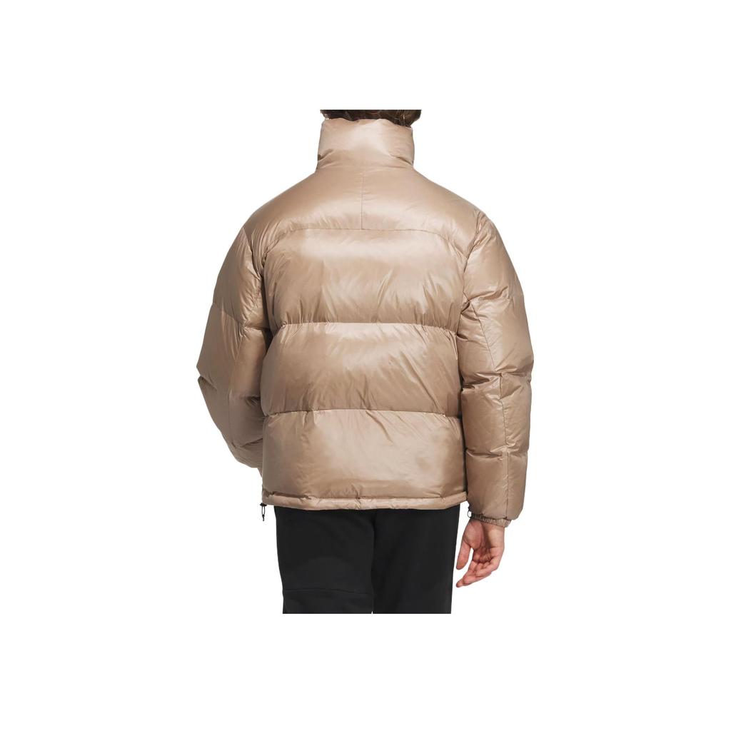 New Adidas Down Jacket Men's Pink Brown IL8931