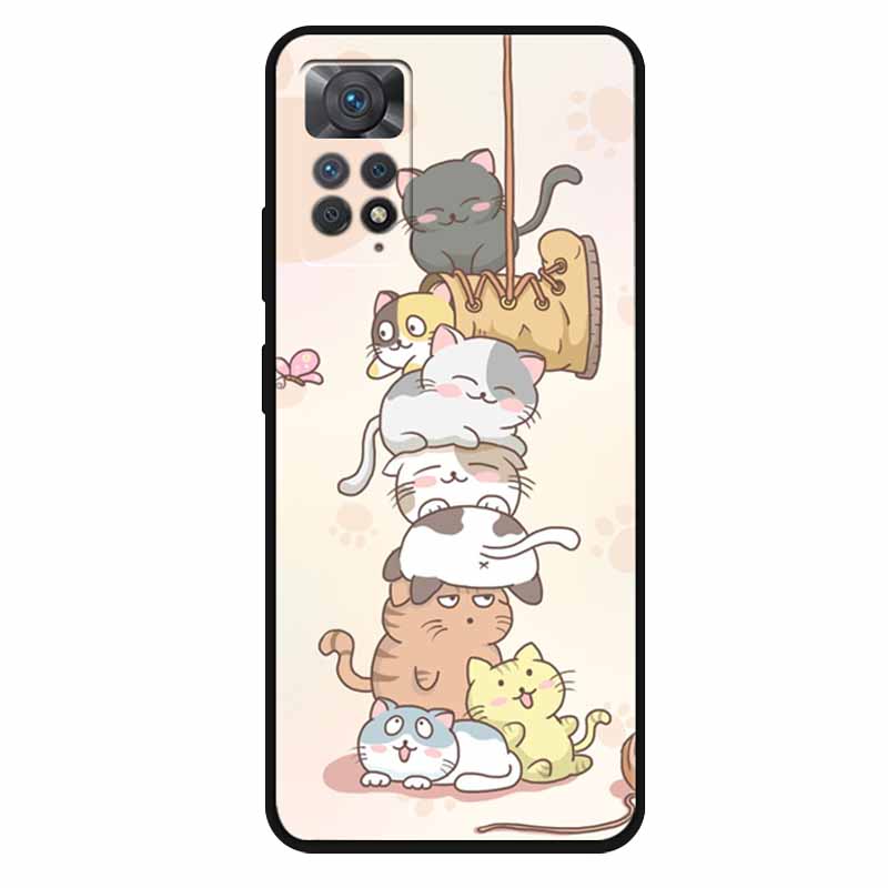 For Xiaomi Redmi Note 11 Pro 4G Case Soft Space Marble TPU Silicone Back Cover For Xiaomi Redmi Note 11Pro 4G Cases Bumper Shell