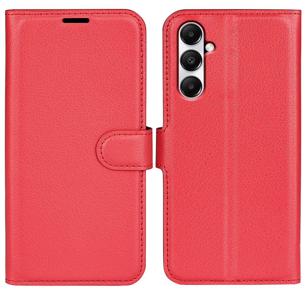 For Samsung Galaxy A05s 4G Case Litchi Texture Stand Leather Wallet Phone Shell