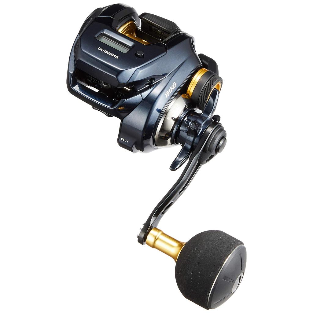 SHIMANO 19 Grappler CT 151XG Left-Hand Baitcasting Fishing Reel - High Performance, Durable, Smooth Retrieval