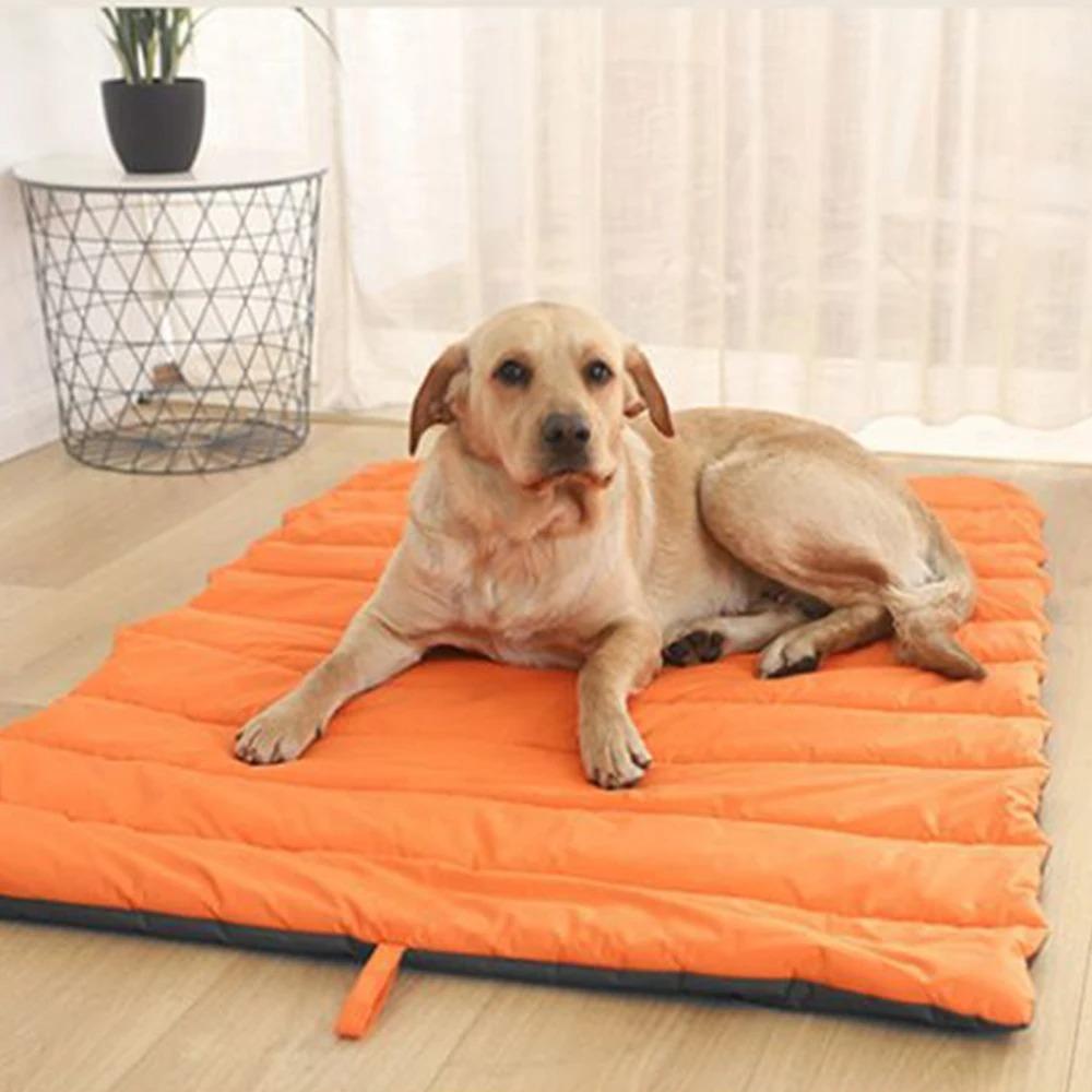 

Bedding for Dogs Kennels Indoor Labrador Pet Products Beds and Houses Accessories Small Accessory Dog Large Beds mats Kennel Bed 76x105cm