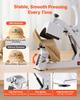 Hat Heat Press Machine, with 4 Interchangeable Platens and Caps Stretcher, Precise Temperature & Time Control, Heat Press for Hats and Caps, for HTV