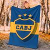 Cabj Flannel Blanket Soft Warm All-Season Throw, Design for Camping, Car Travel, Hiking Sofa, Bed, Office Perfect Gift for Parties