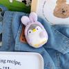 Cute Drag Penguin Plush Animal Bag Keychain Pendant Coin Wallet Car Key Plush Pendant