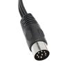 Durable Plug and Play DIN 8 Pin Male To 3RCA Male Cable Flexible 9.8ft Sound Adapter Cable DIN 8 Pin To 3RCA Stereo Equipment