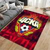 CSKA Football Team Emblem suitable as a non-slip mat for the living room or bedroom sofa