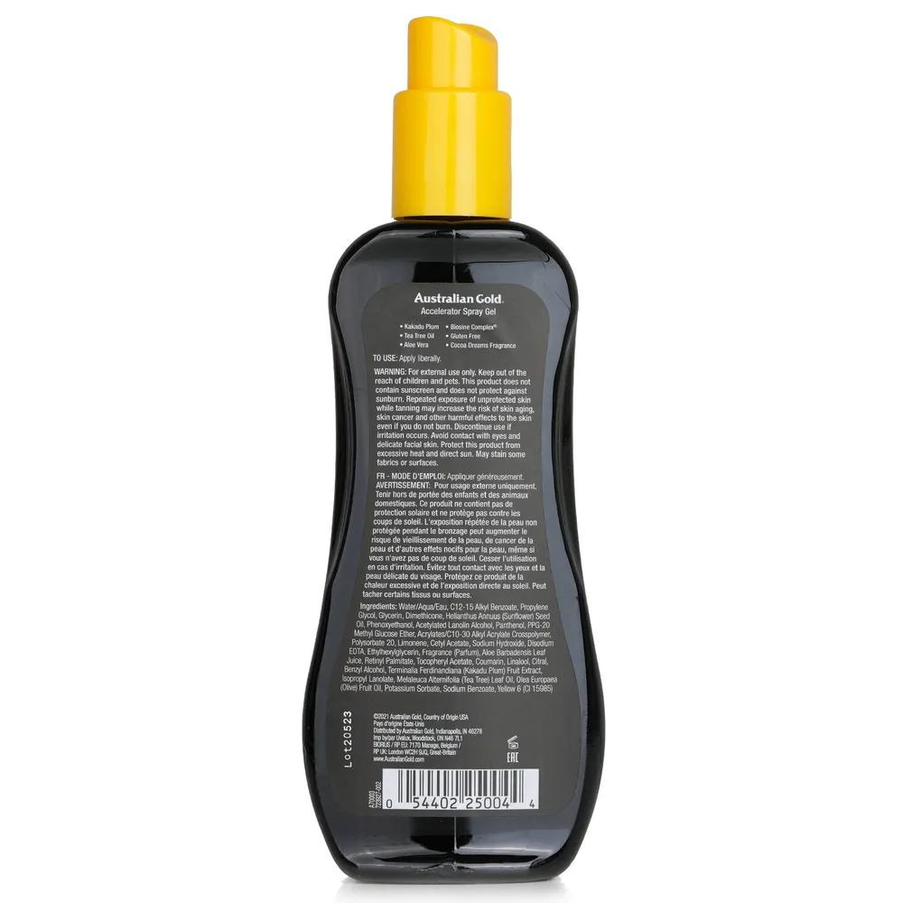 Dunkles Bräunungsbeschleuniger Spray Gel 237ml/8oz